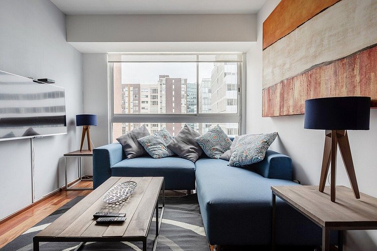 COOL DEPTO EN EXTRAORDINARIO CONDO DE ZONA CARSO