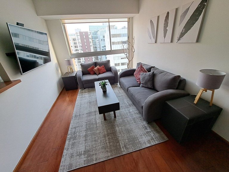 Splendid Apartment for 6 People at Plaza Antara and Carso.