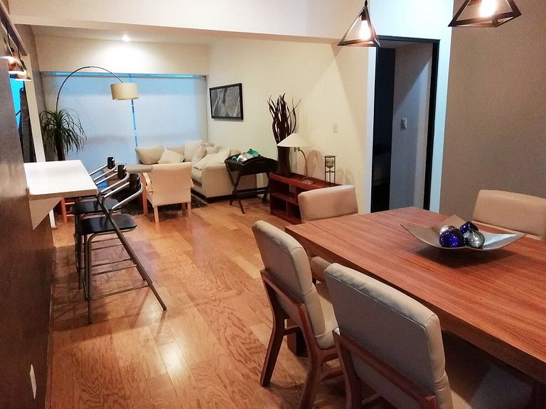 Lujoso Condo p/ 6 en Antara Polanco, Carso y Embajada EEUU