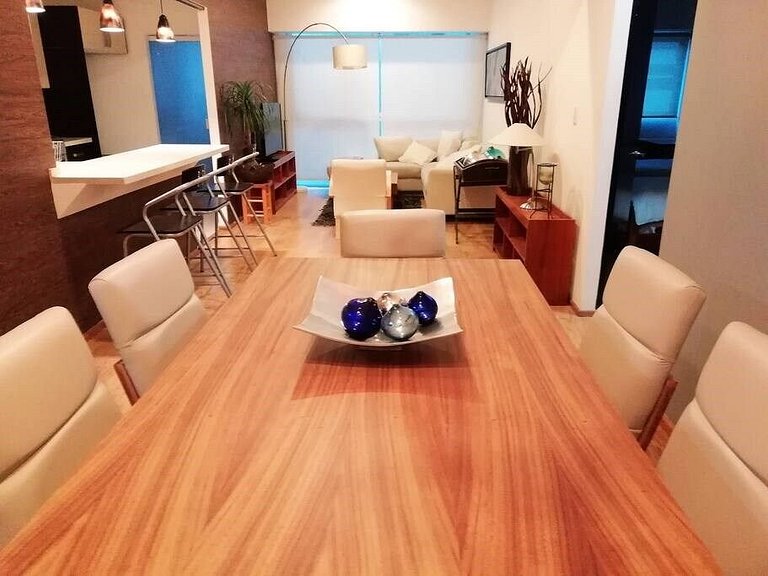 Lujoso Condo p/ 6 en Antara Polanco, Carso y Embajada EEUU