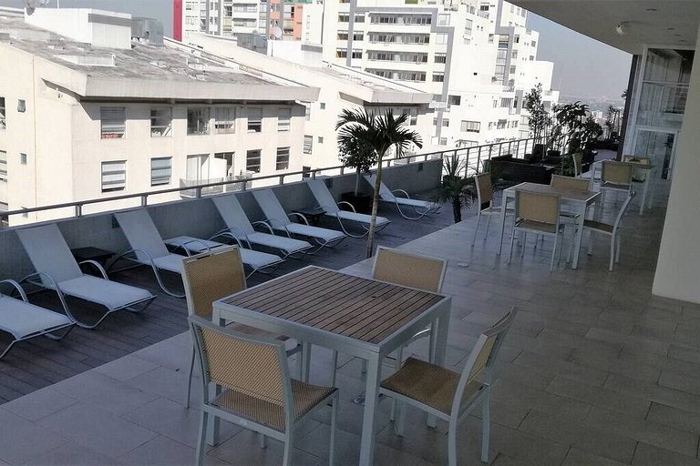 Lujoso Condo p/ 6 en Antara Polanco, Carso y Embajada EEUU