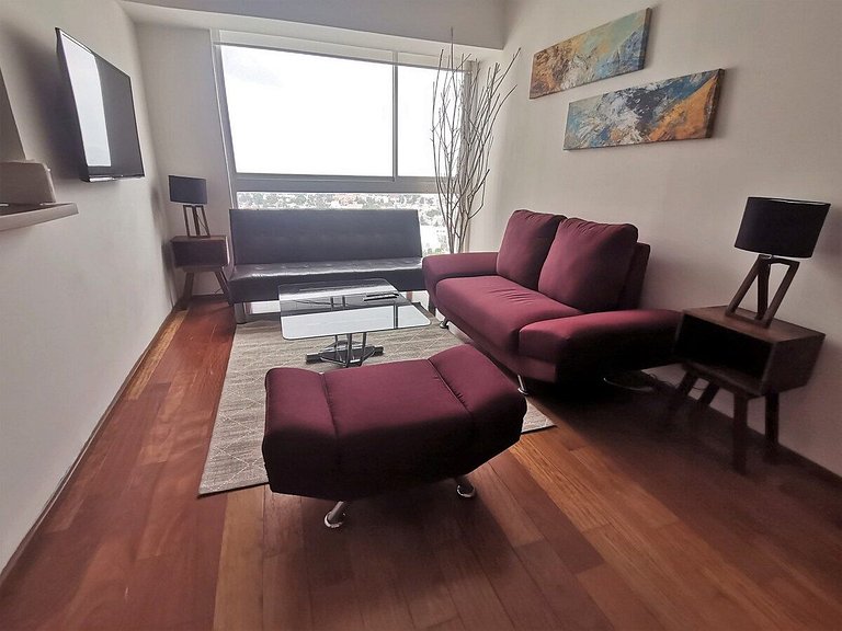 Antara Polanco + Carso Square: Divine 2BR Apartment for 5