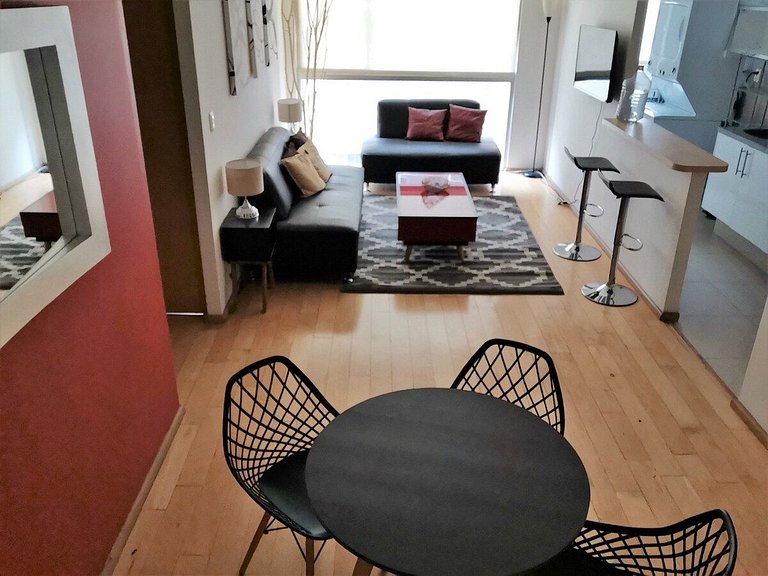 Astonishing Apartment for 6 next to Plaza Carso