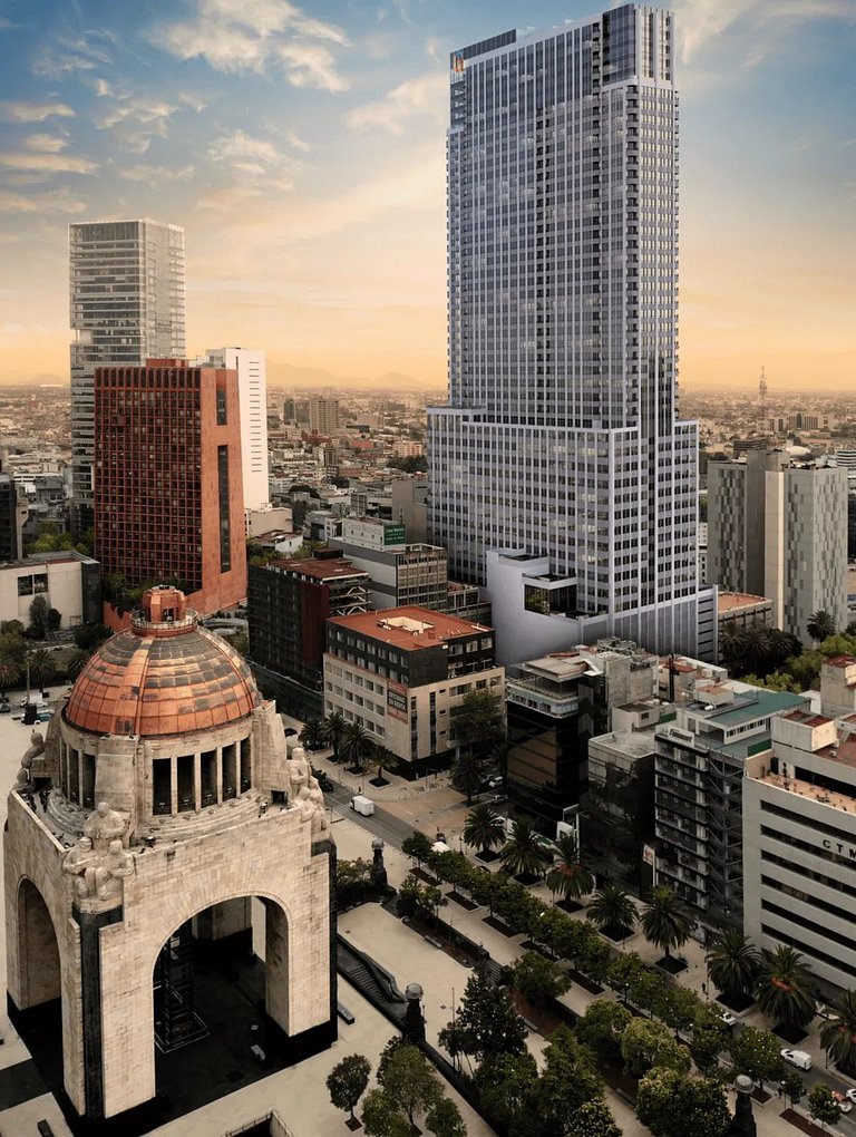 Lujo, Glamour P/4 Pers en Loft Premium de Reforma y Monument