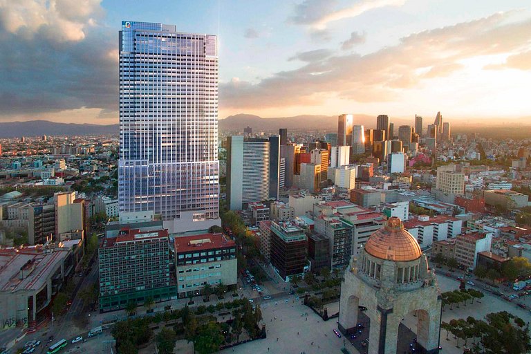 Lujo, Glamour P/4 Pers en Loft Premium de Reforma y Monument