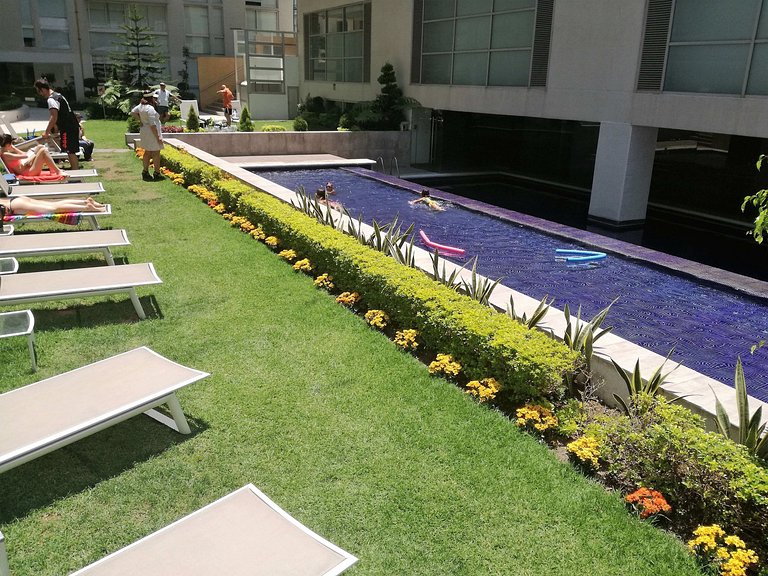 COOL DEPTO EN EXTRAORDINARIO CONDO DE ZONA CARSO