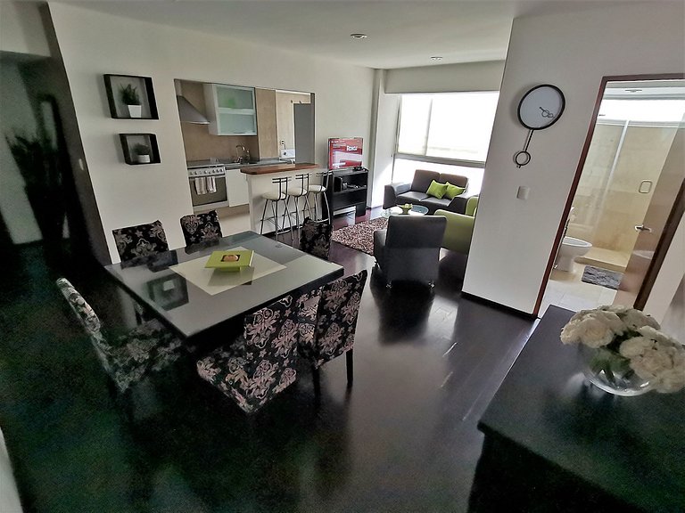 COOL DEPTO EN EXTRAORDINARIO CONDO DE ZONA CARSO