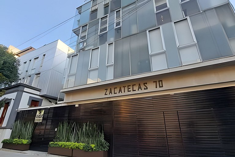 Insólito Depa p/5 en Icónico Condo de La Roma Nte.