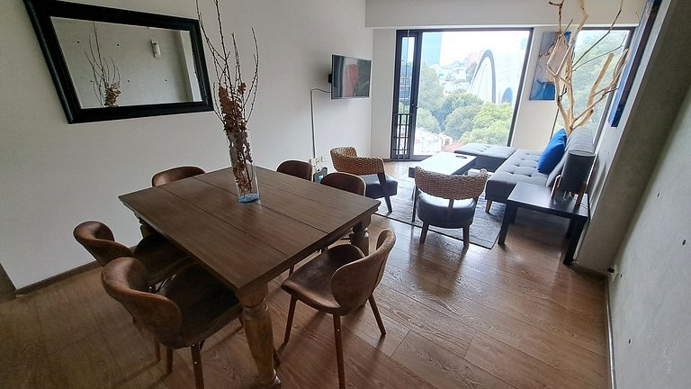 Delux Penthouse P/7, Jacuzzi y Vista a P. Reforma