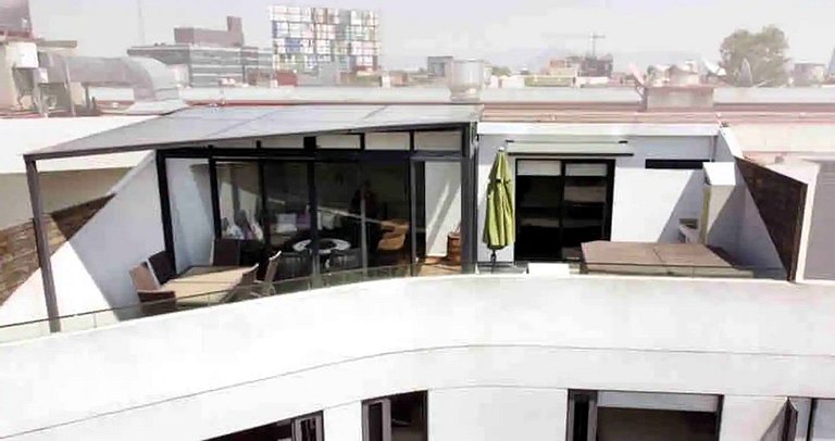 Delux Penthouse P/7, Jacuzzi y Vista a P. Reforma