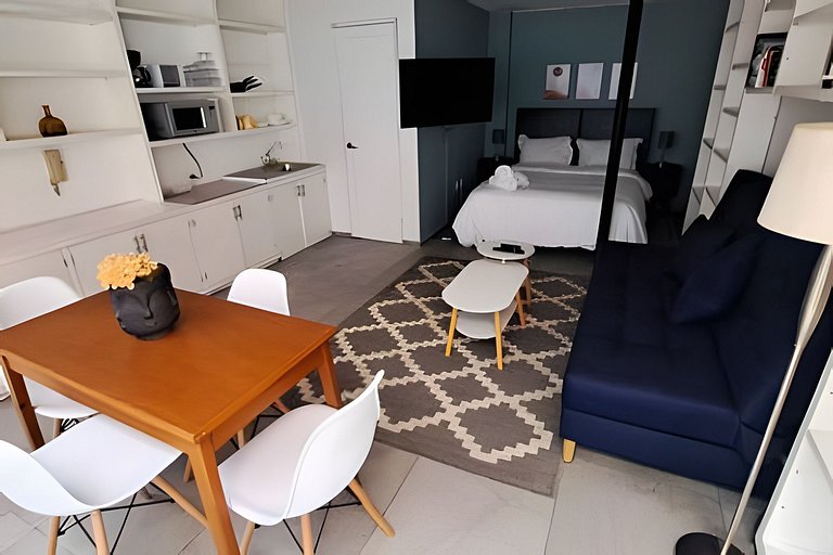 Estudio c/Terraza Privada p/4 en el Mundet Polanco