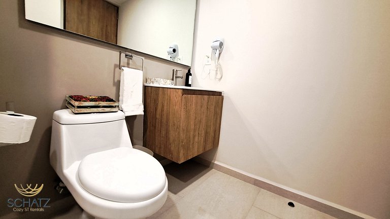 Super Chic Depa p/5 con Rooftop Pool y Gym en Roma Norte