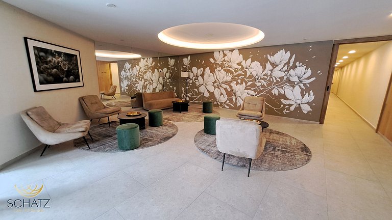 Super Chic Depa p/5 con Rooftop Pool y Gym en Roma Norte