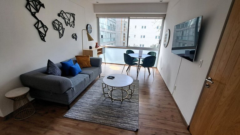 Extraordinario depa p/5 en zona Santa Fe