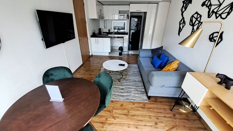 Extraordinario depa p/5 en zona Santa Fe