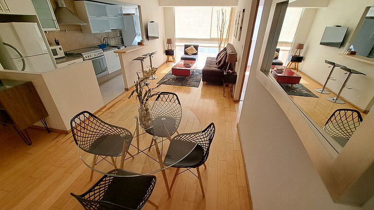 Astonishing Apartment for 6 next to Plaza Carso